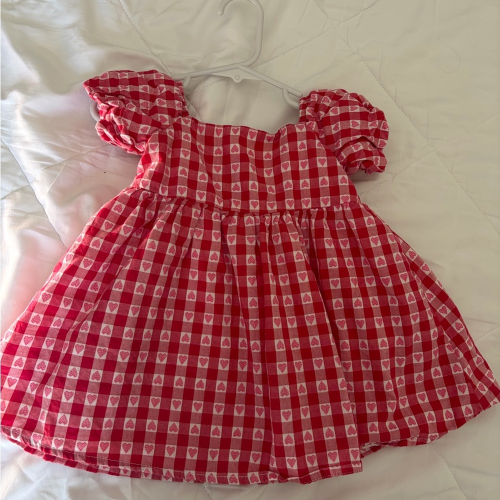 EUC Janie and Jack Red Plaid Dress